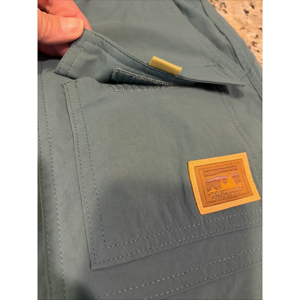 Patagonia Outdoor Everyday Shorts Wetland Blue Women's Size M - Picture 7 of 9